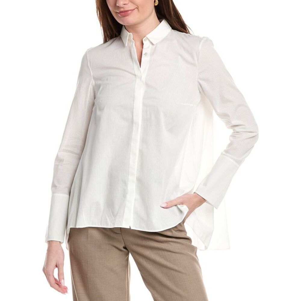 Akris Womens  Shirt, White